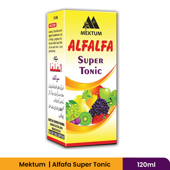 Mektum Alfalfa Super Tonic 120 Ml (nutritional Supplement)
